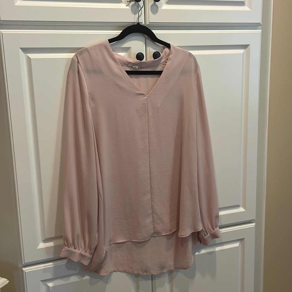 Pleione blush tunic top